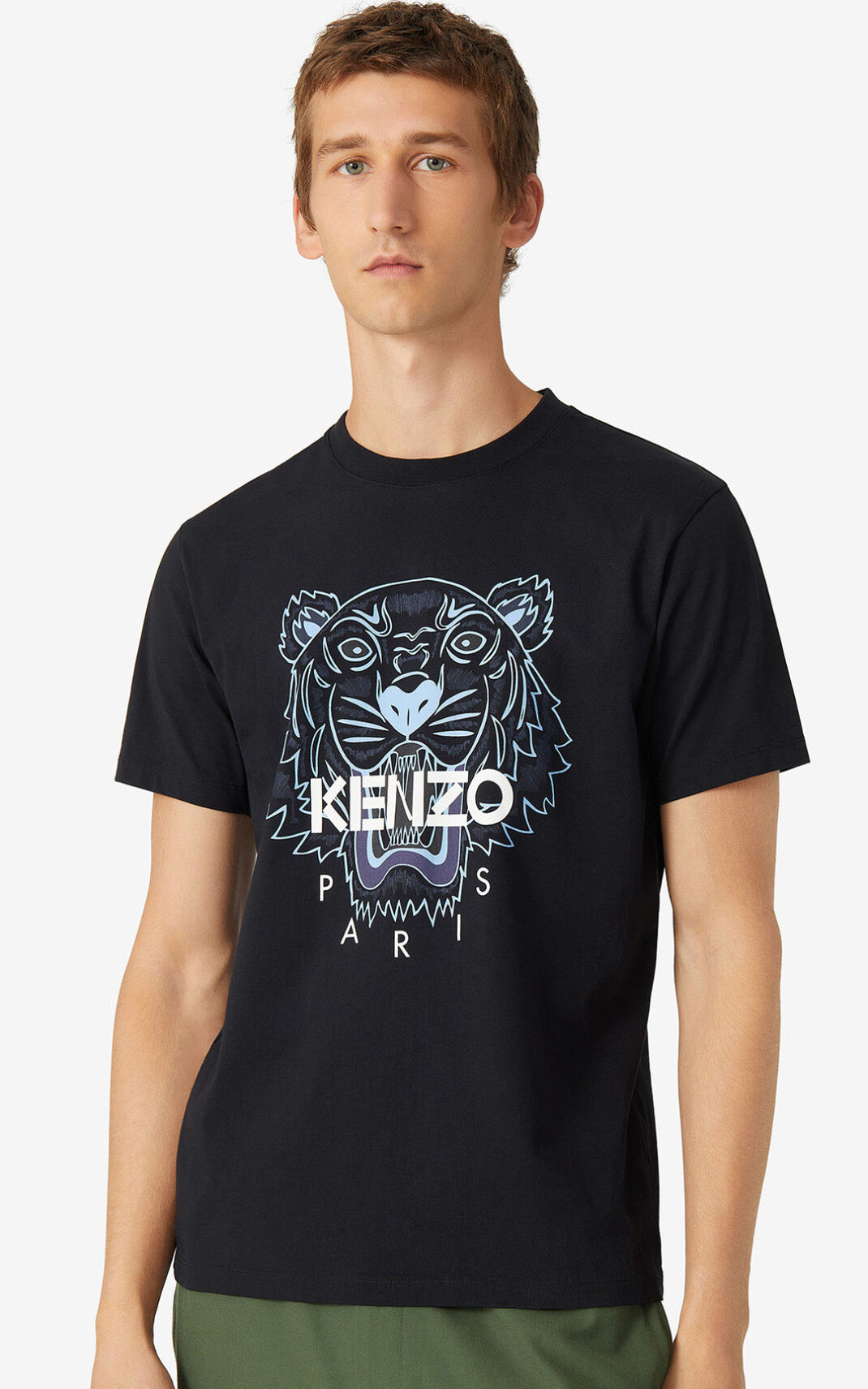 Kenzo Tiger T Shirt Black For Mens 1024IKEPX
